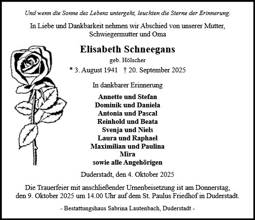 Elisabeth Schneegans