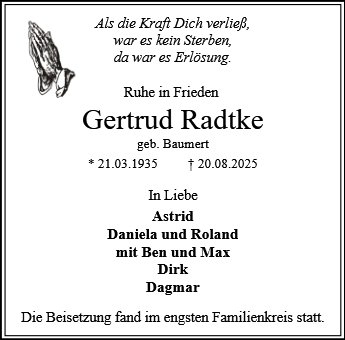 Gertrud Radtke