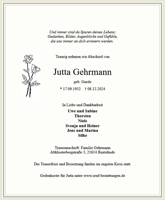 Jutta Gehrmann