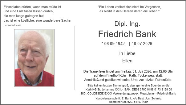 Friedrich Bank