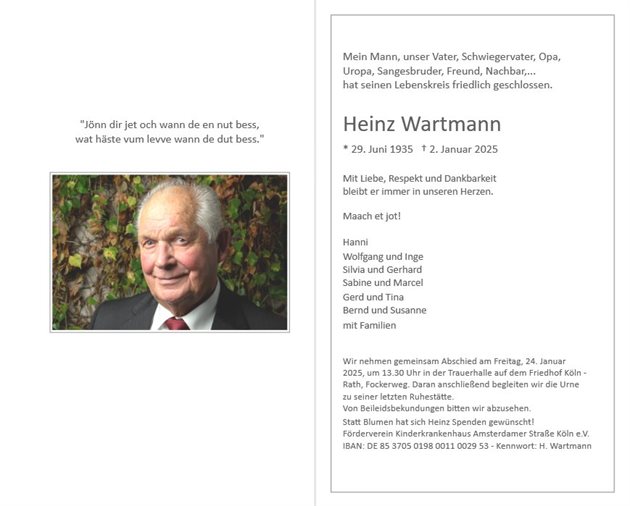 Heinz Wartmann