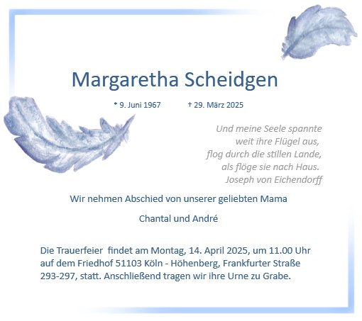 Margaretha Scheidgen