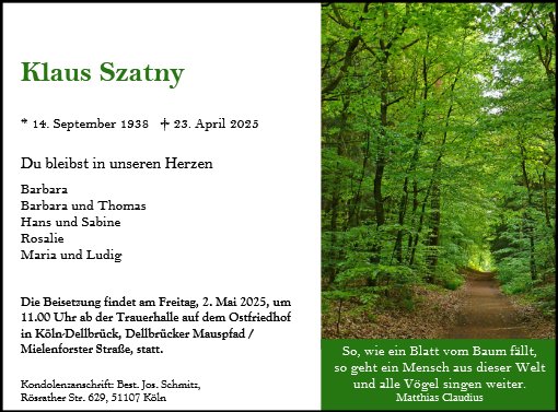 Klaus Szatny