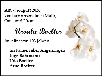 Ursula Boelter