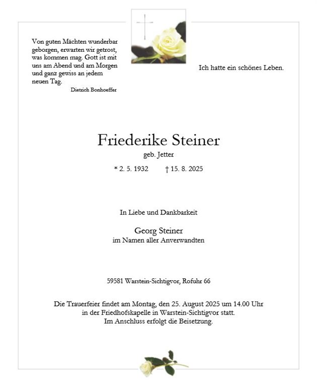 Friederike Steiner
