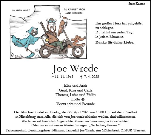 Joe Wrede
