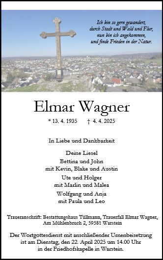 Elmar Wagner