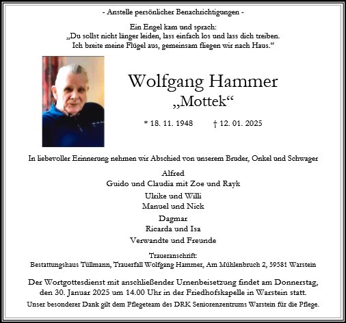 Wolfgang Hammer