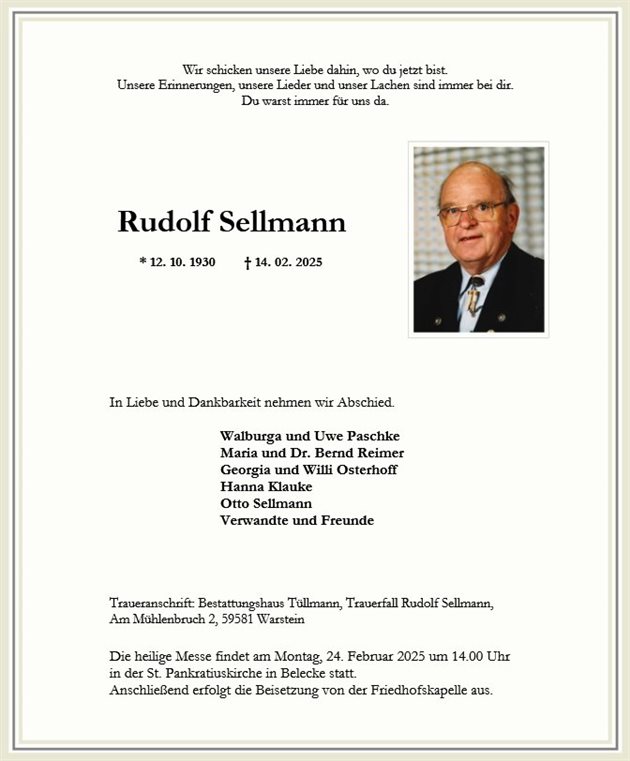 Rudolf Sellmann