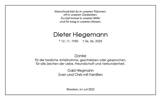 Dieter Hiegemann