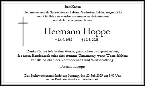 Hermann Hoppe