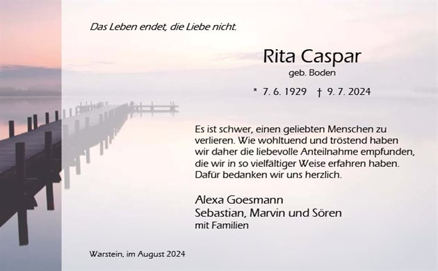 Rita Caspar