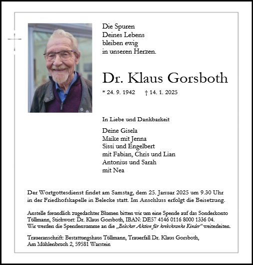 Klaus Gorsboth