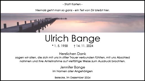 Ulrich Bange
