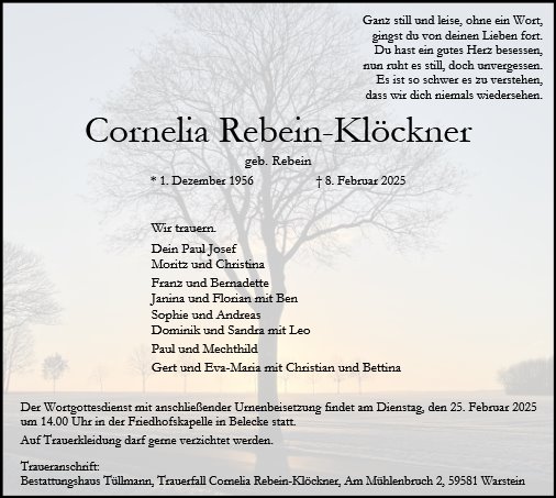 Cornelia Rebein-Klöckner