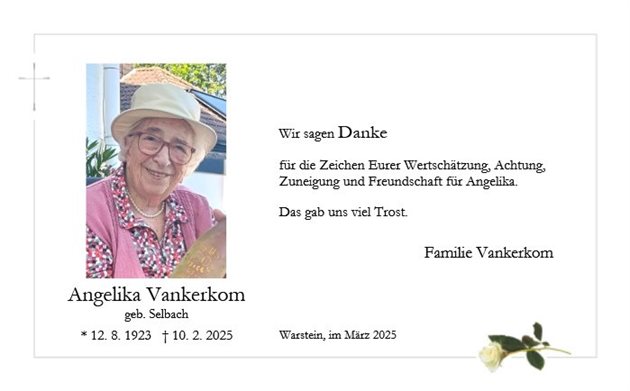 Angelika Vankerkom