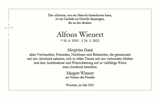 Alfons Wienert