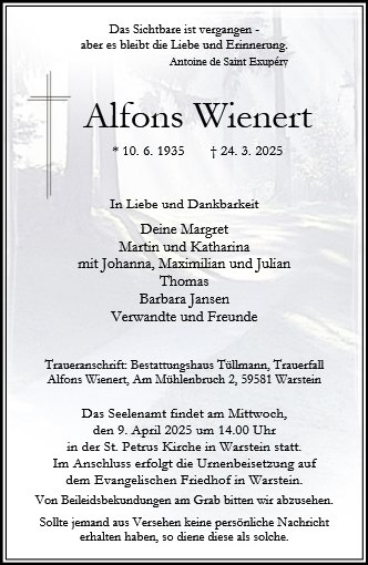 Alfons Wienert