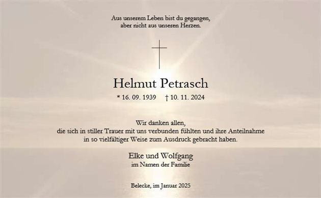 Helmut Petrasch