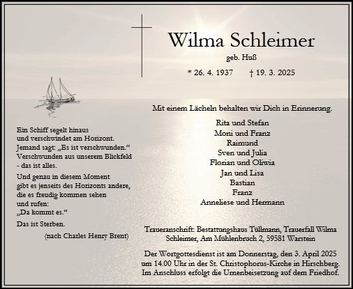 Wilma Schleimer