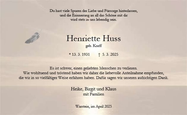 Henriette Huss