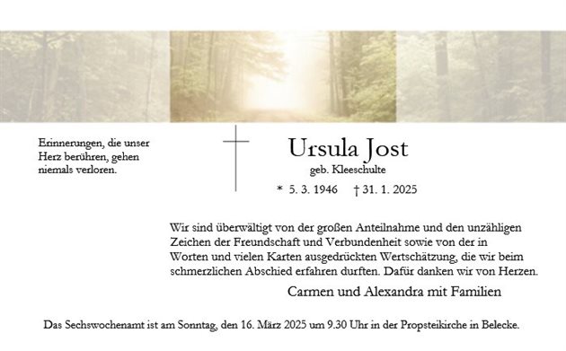 Ursula Jost