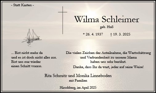 Wilma Schleimer