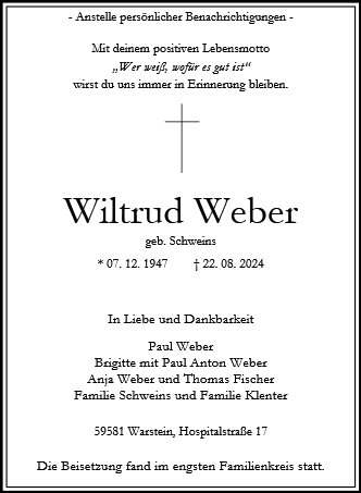 Wiltrud Weber