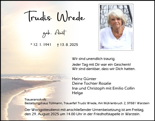 Trudis Wrede