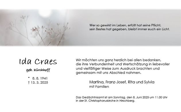 Ida Craes