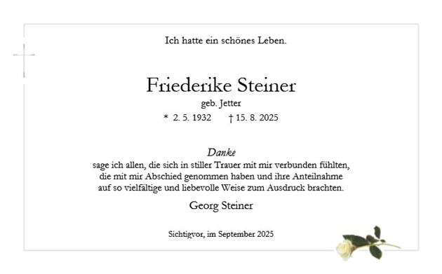 Friederike Steiner