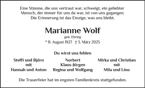 Marianne Wolf