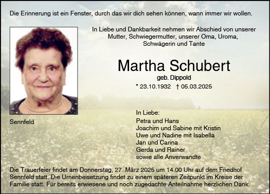 Martha Schubert