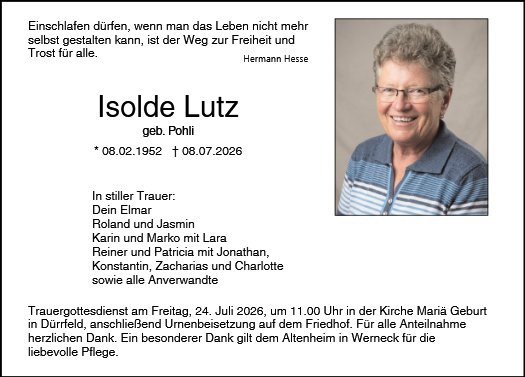Isolde Lutz