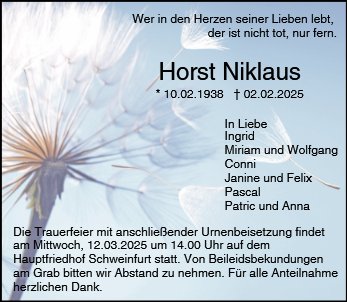 Horst Niklaus