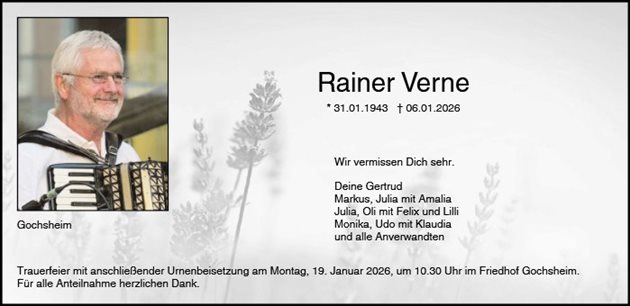 Rainer Verne