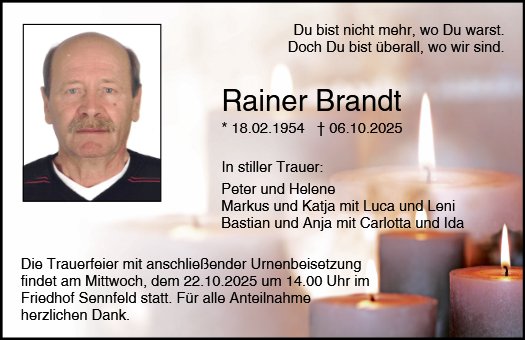 Rainer Brandt