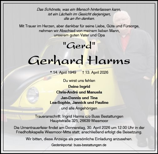 Gerhard Harms