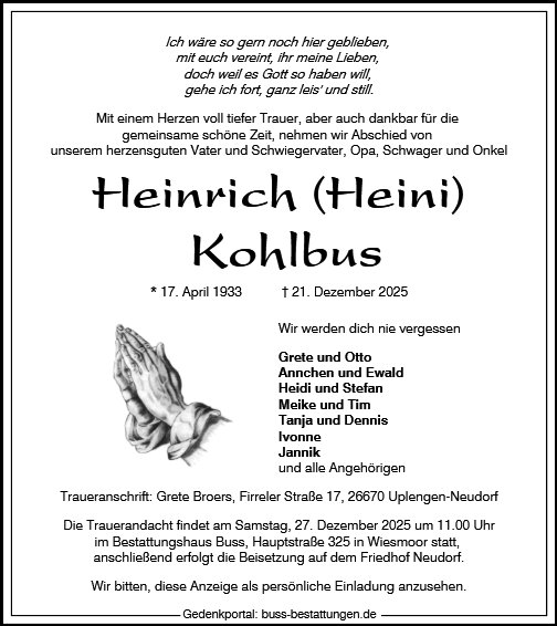 Heinrich Kohlbus