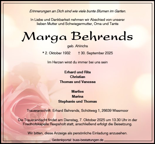 Marga Behrends