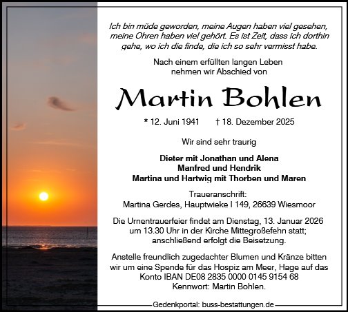 Martin Bohlen