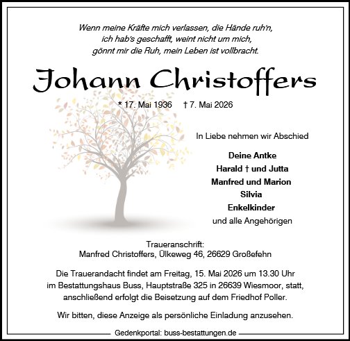Johann Christoffers