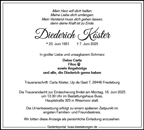 Diederich Köster