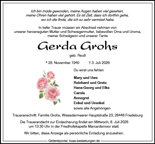 Gerda Grohs