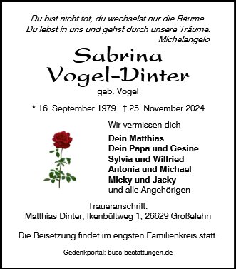 Sabrina Vogel-Dinter