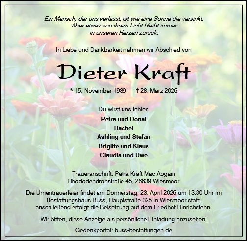 Dieter Kraft