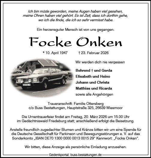 Focke Onken
