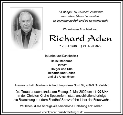 Richard Aden