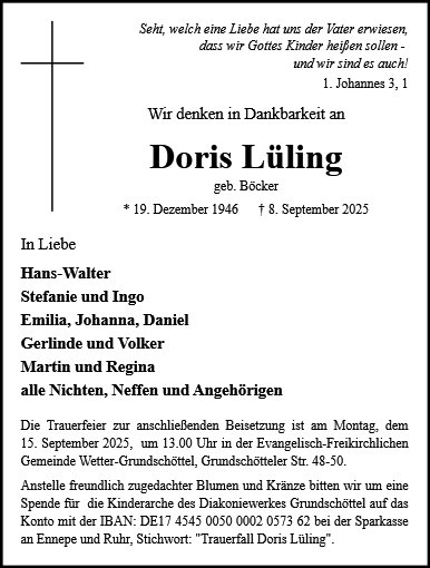 Doris Lüling