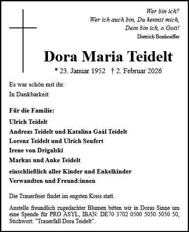 Dora Teidelt